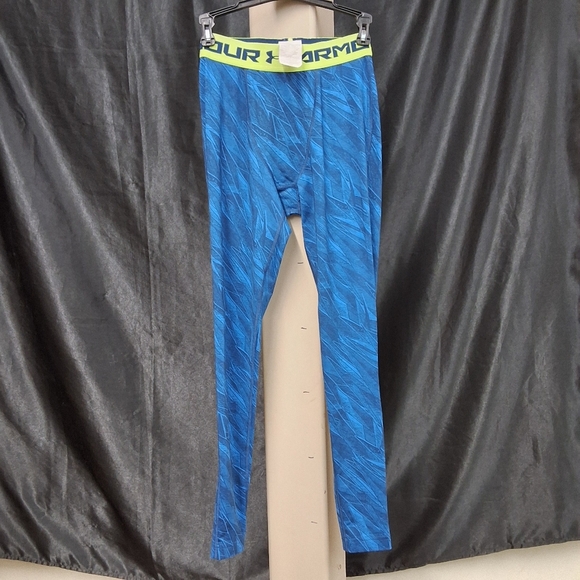 Under Armour Green and Blue Leggings for Active Comfort - Picture 13 of 13